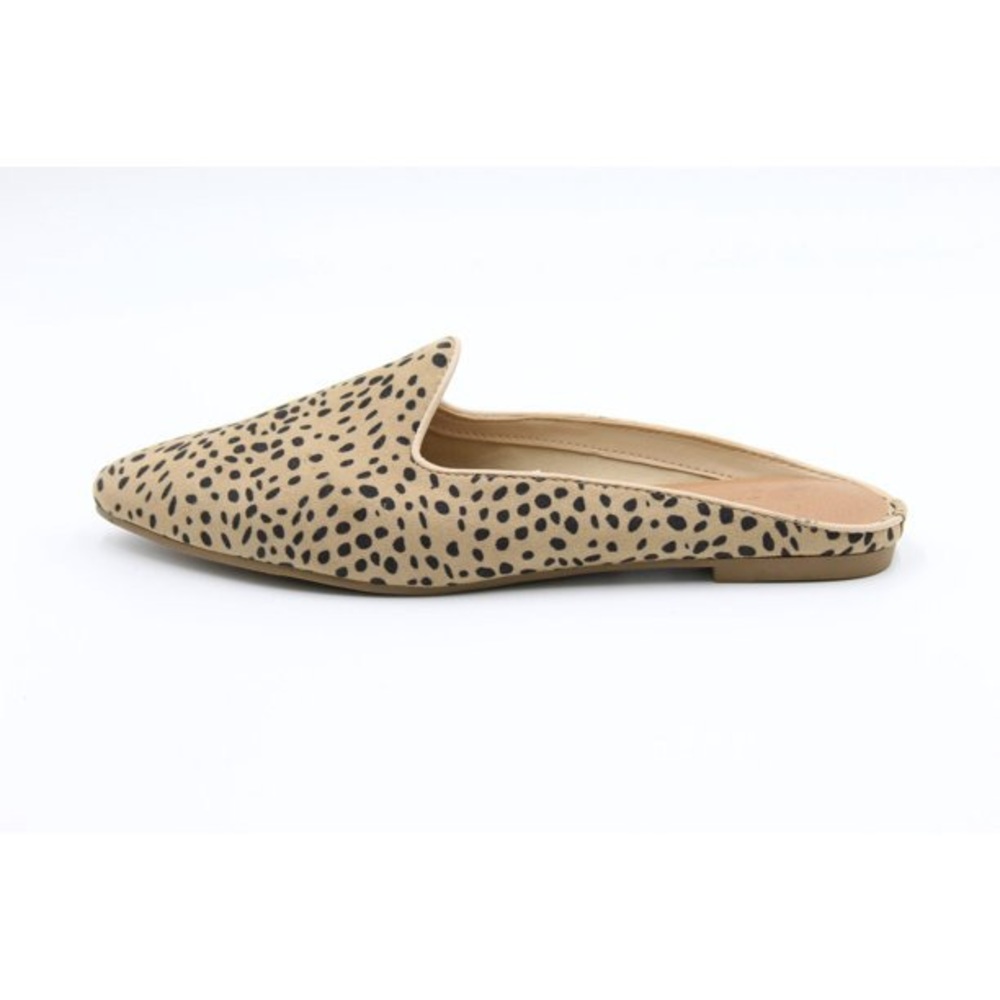 Muted leopard print mules size 8